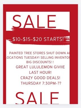 Live Notice!l Like this listing2be notified of lives!join the fun! All NWT!